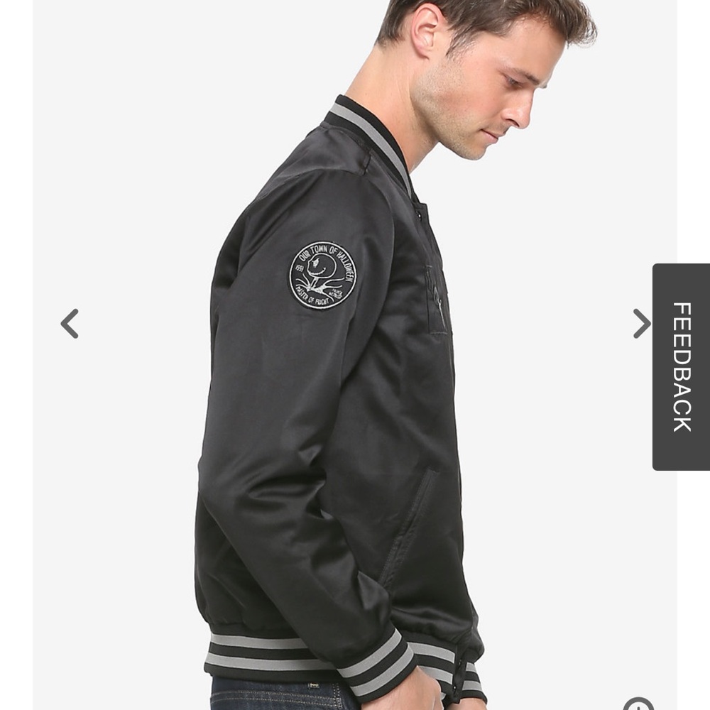 Jack Skellington bomber jacket